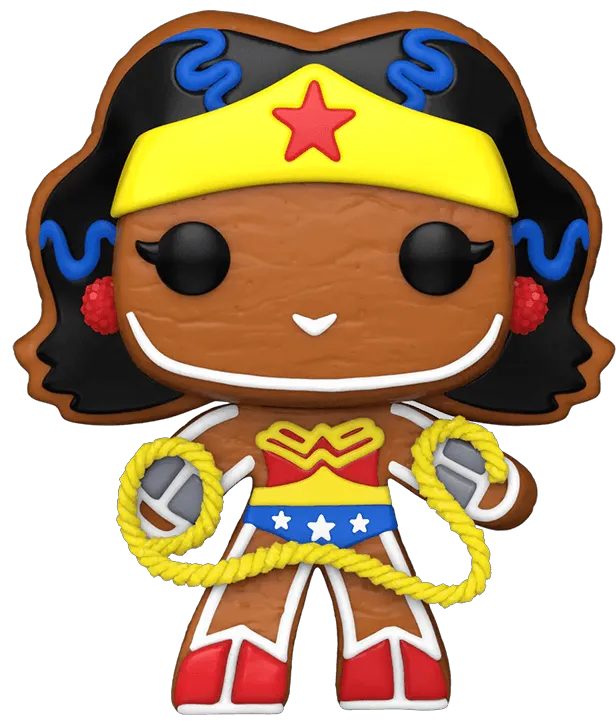 FUN64324 DC Comics - Gingerbread Wonder Woman Pop! Vinyl - Funko - Titan Pop Culture