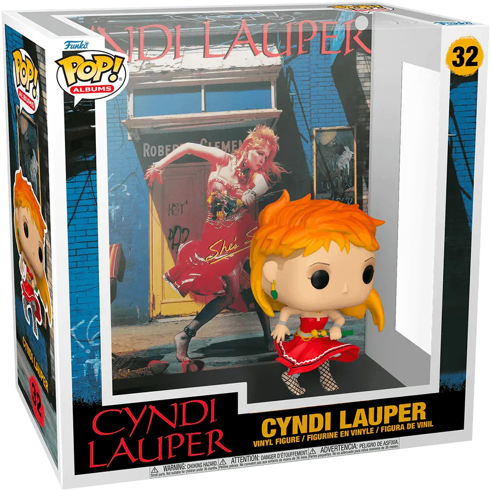 FUN64368 Cyndi Lauper - She's So Unusual Pop! Album - Funko - Titan Pop Culture