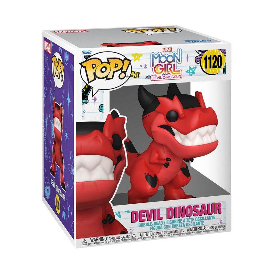 FUN65673 Moon Girl & Devil Dinosaur (TV) - Devil Dinosaur 6" Pop! Vinyl - Funko - Titan Pop Culture