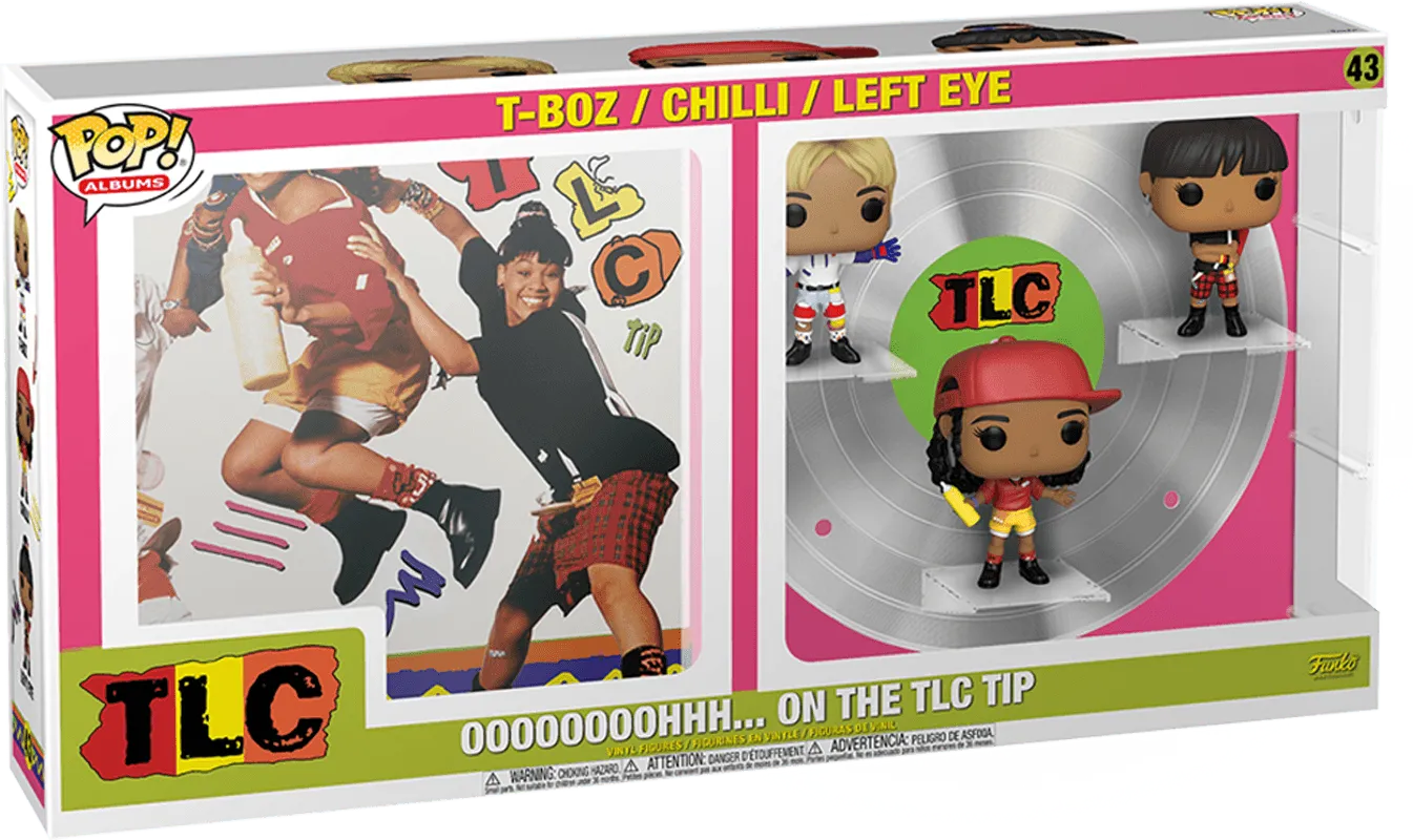FUN65776 TLC - Oooh on the TLC Tip Pop! Album Deluxe - Funko - Titan Pop Culture