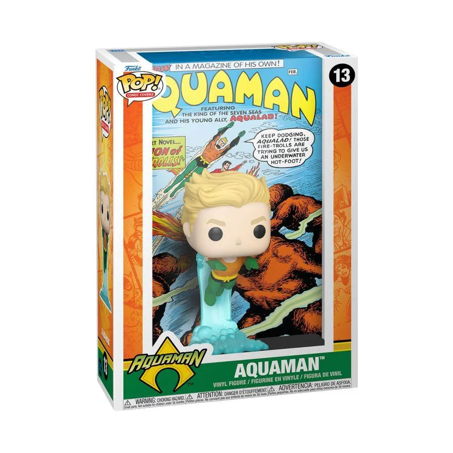 FUN67404 DC Comic - Aquaman Pop! Cover - Funko - Titan Pop Culture