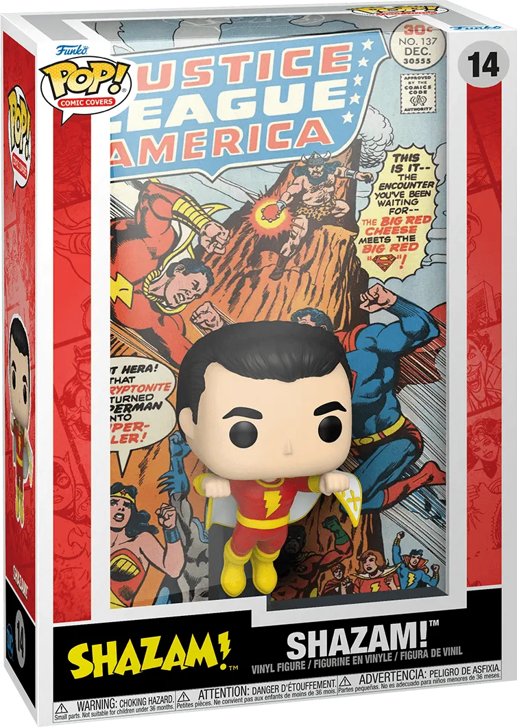 FUN67441 DC Comics - Shazam Pop! Comic Cover - Funko - Titan Pop Culture