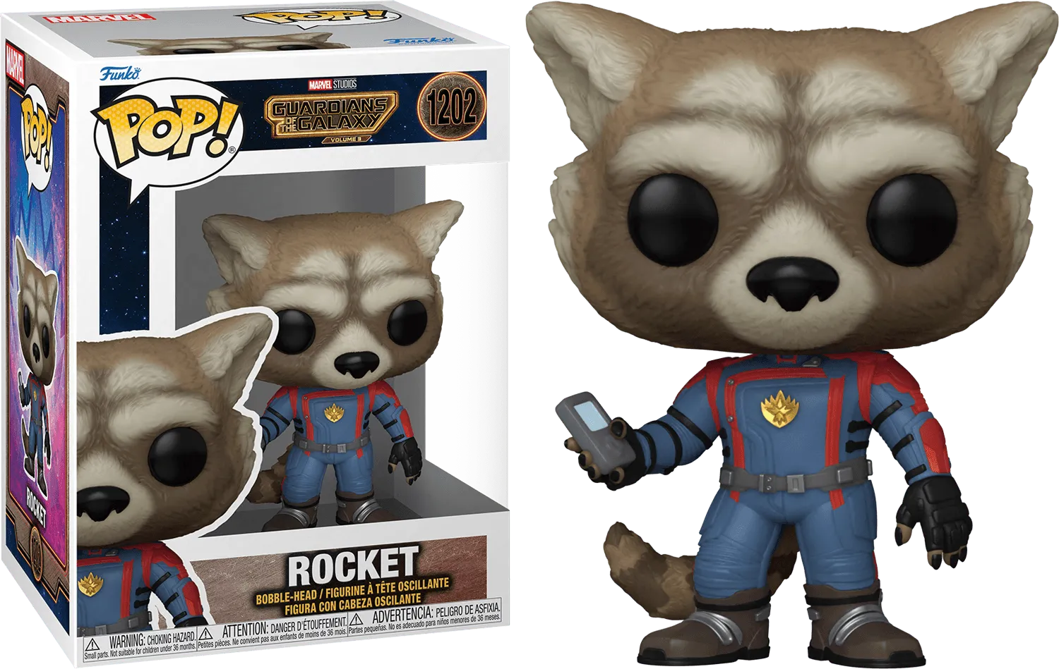 FUN67509 Guardians of the Galaxy 3 - Rocket Pop! Vinyl - Funko - Titan Pop Culture