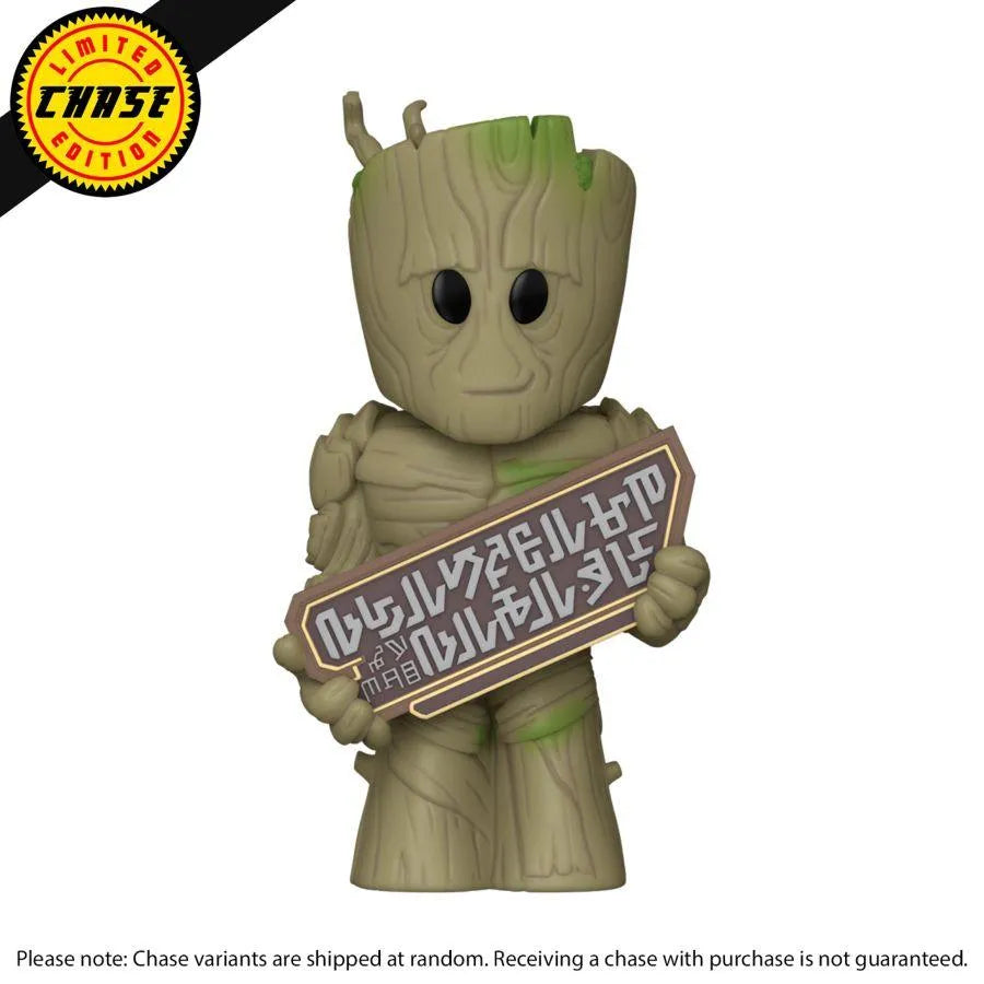 FUN68818 Guardians of the Galaxy 3 - Groot (with chase) Vinyl Soda - Funko - Titan Pop Culture