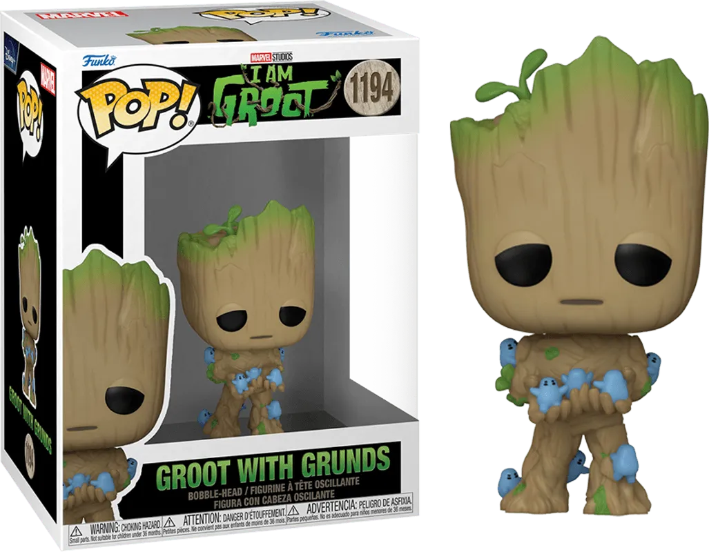 FUN70652 I Am Groot (TV) - Groot with Grunds Pop! Vinyl - Funko - Titan Pop Culture