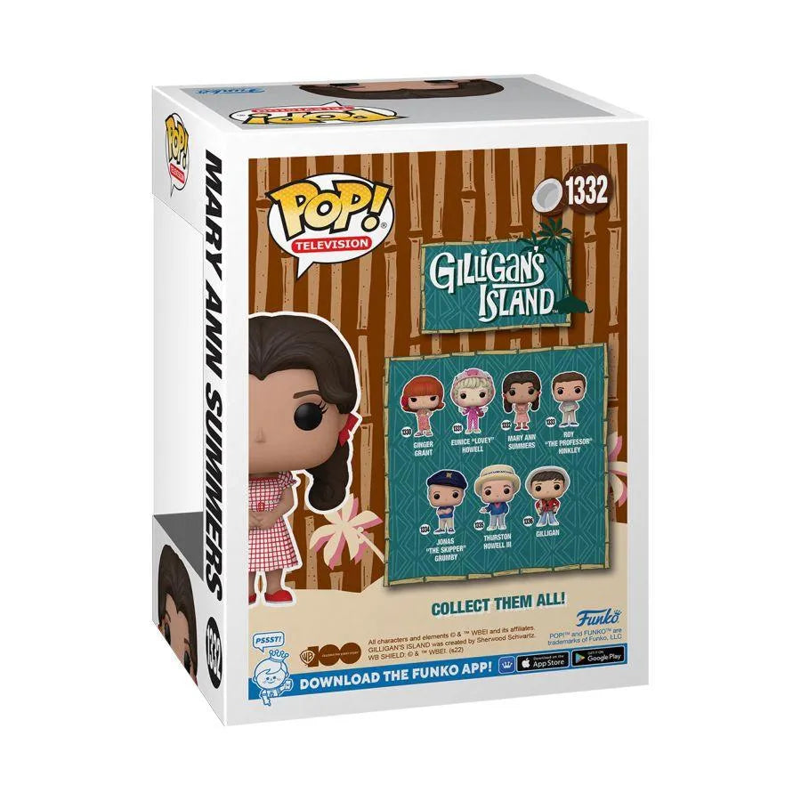 FUN70762 Gilligan's Island - Mary Ann Summers Pop! Vinyl - Funko - Titan Pop Culture
