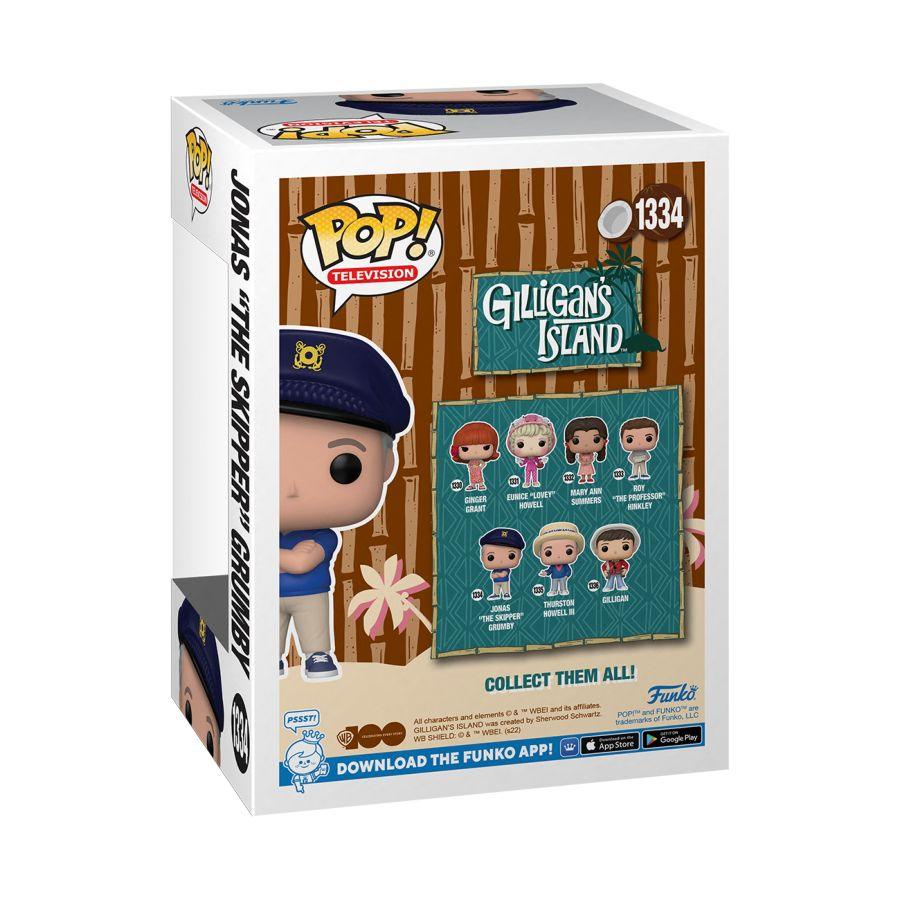 FUN70764 Gilligan's Island - Jonas "The Skipper" Grumby Pop! Vinyl - Funko - Titan Pop Culture