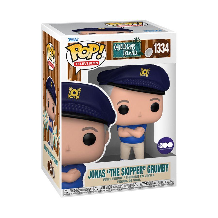 FUN70764 Gilligan's Island - Jonas "The Skipper" Grumby Pop! Vinyl - Funko - Titan Pop Culture
