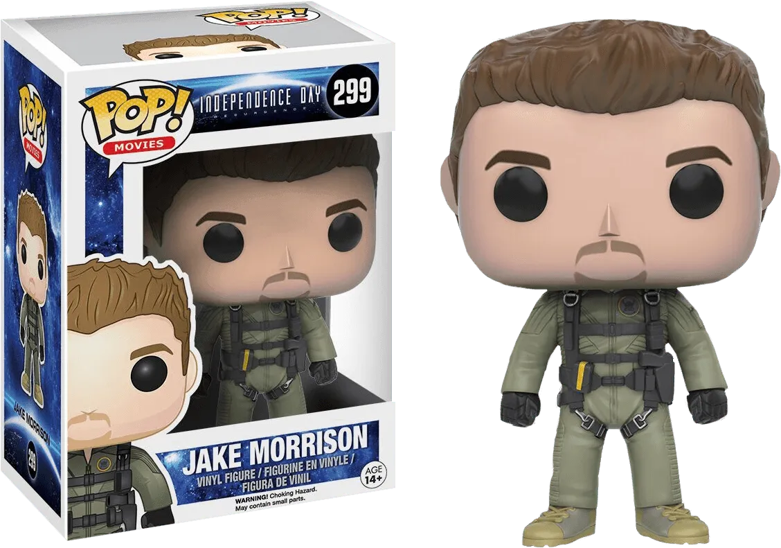 FUN9493 Independence Day 2: Resurgence - Jake Pop! Vinyl - Less Than Perfect - Funko - Titan Pop Culture