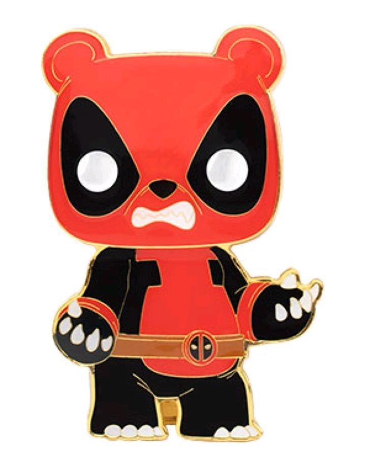 FUNMVPP0019 Deadpool - Pandapool (with chase) 4" Pop! Enamel Pin - Funko - Titan Pop Culture