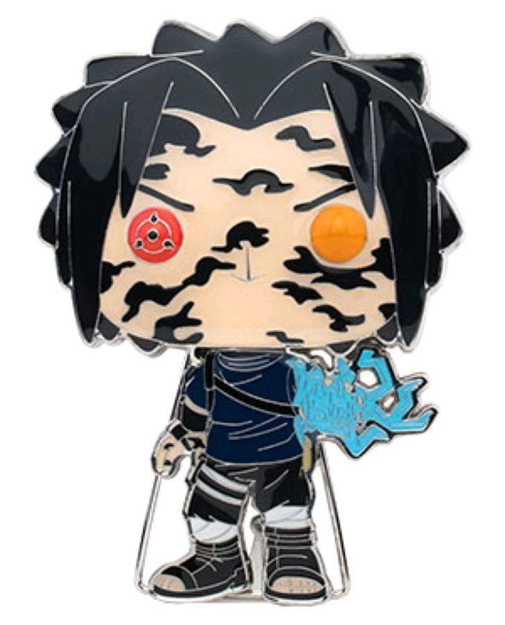FUNNRPP0003 Naruto: Shippuden - Sasuke Curse Mark 4" Pop! Enamel Pin - Funko - Titan Pop Culture