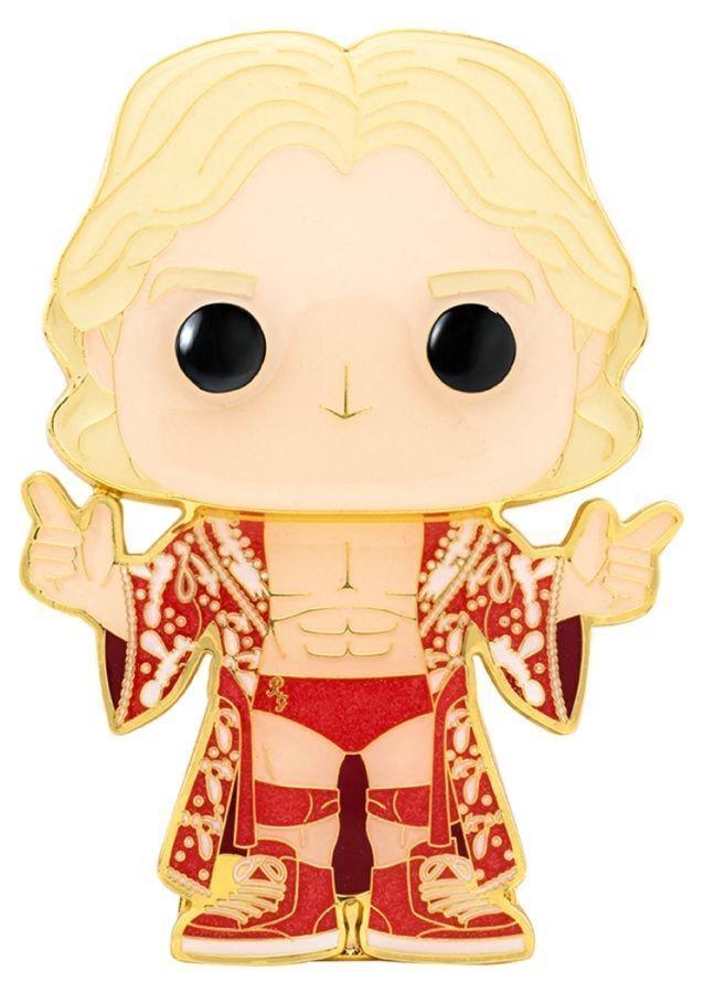 FUNWWEPP0001 WWE - Ric Flair 4" Pop! Enamel Pin - Funko - Titan Pop Culture