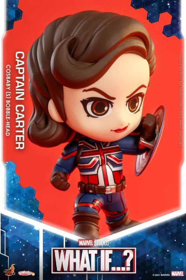HOTCOSB881 What If - Captain Carter Cosbaby - Hot Toys - Titan Pop Culture