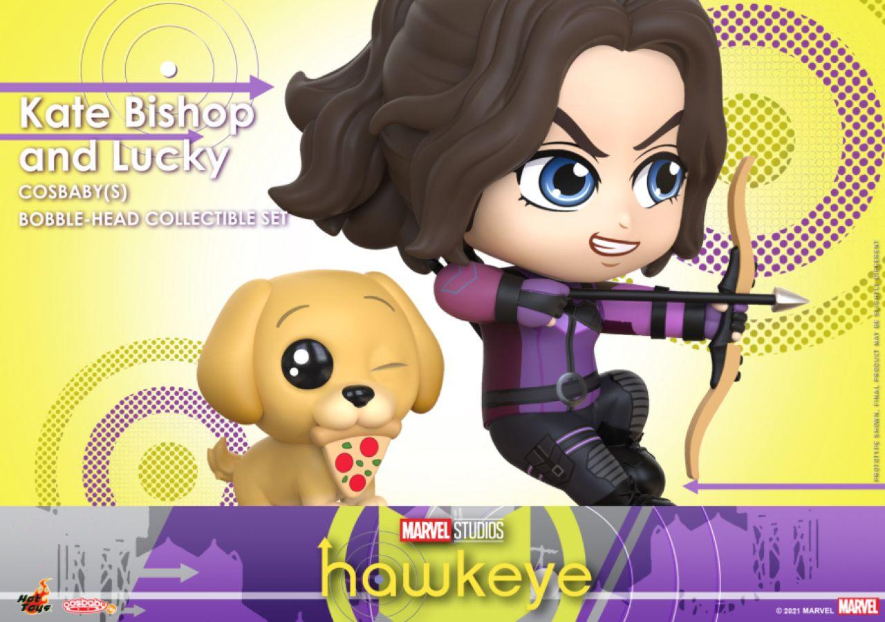 HOTCOSB913 Hawkeye - Kate Bishop & Lucky Cosbaby - Titan Pop Culture - Titan Pop Culture