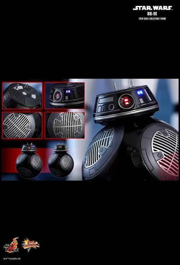 HOTMMS441 Star Wars - BB-9E Episode VIII The Last Jedi 1:6 Scale Action Figure - Hot Toys - Titan Pop Culture