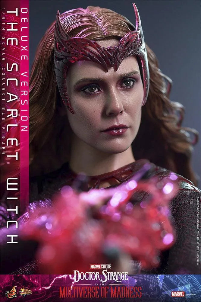 HOTMMS653 Doctor Strange 2: Multiverse of Madness - Scarlet Witch Deluxe 1:6 Scale Action Figure - Hot Toys - Titan Pop Culture