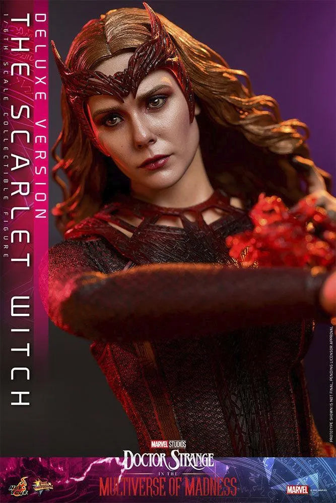 HOTMMS653 Doctor Strange 2: Multiverse of Madness - Scarlet Witch Deluxe 1:6 Scale Action Figure - Hot Toys - Titan Pop Culture