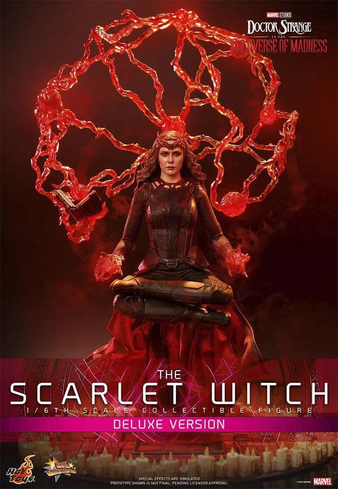 HOTMMS653 Doctor Strange 2: Multiverse of Madness - Scarlet Witch Deluxe 1:6 Scale Action Figure - Hot Toys - Titan Pop Culture