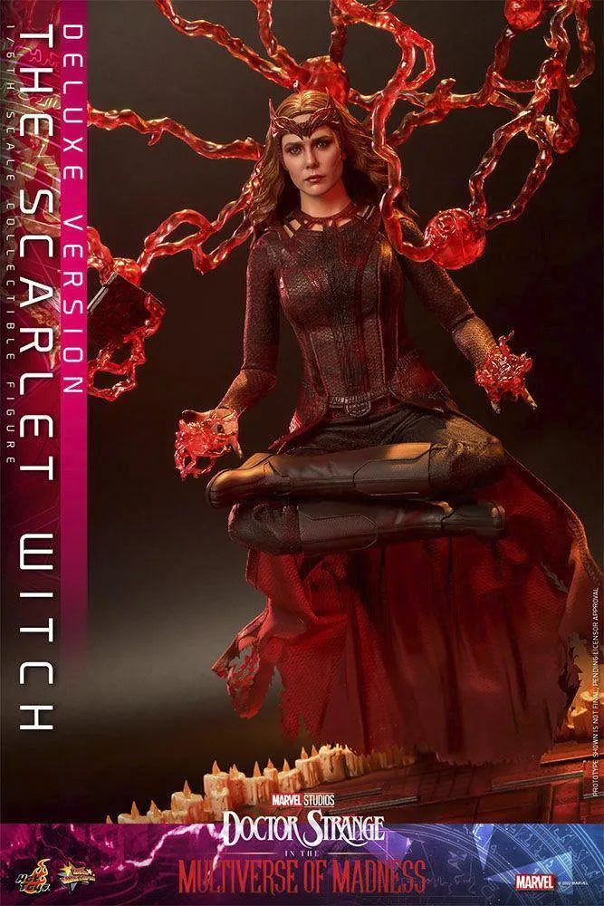 HOTMMS653 Doctor Strange 2: Multiverse of Madness - Scarlet Witch Deluxe 1:6 Scale Action Figure - Hot Toys - Titan Pop Culture
