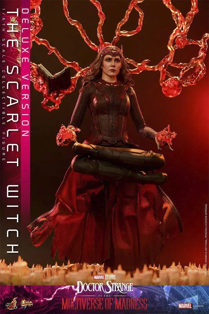 HOTMMS653 Doctor Strange 2: Multiverse of Madness - Scarlet Witch Deluxe 1:6 Scale Action Figure - Hot Toys - Titan Pop Culture
