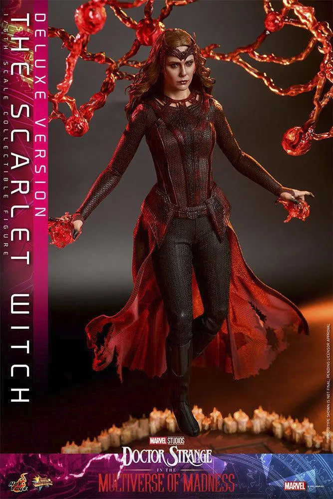HOTMMS653 Doctor Strange 2: Multiverse of Madness - Scarlet Witch Deluxe 1:6 Scale Action Figure - Hot Toys - Titan Pop Culture