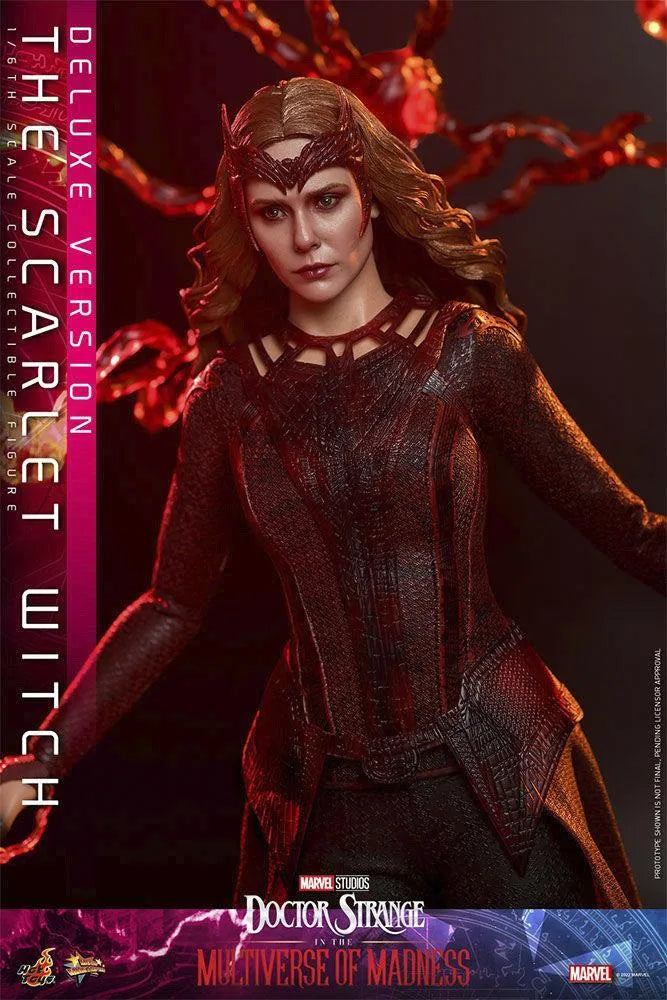 HOTMMS653 Doctor Strange 2: Multiverse of Madness - Scarlet Witch Deluxe 1:6 Scale Action Figure - Hot Toys - Titan Pop Culture