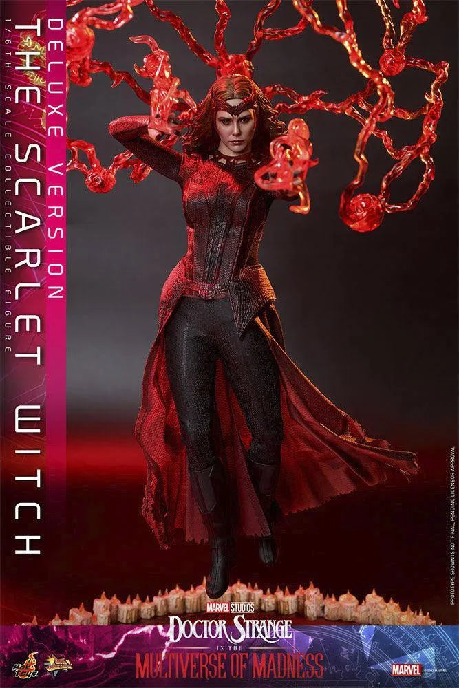HOTMMS653 Doctor Strange 2: Multiverse of Madness - Scarlet Witch Deluxe 1:6 Scale Action Figure - Hot Toys - Titan Pop Culture