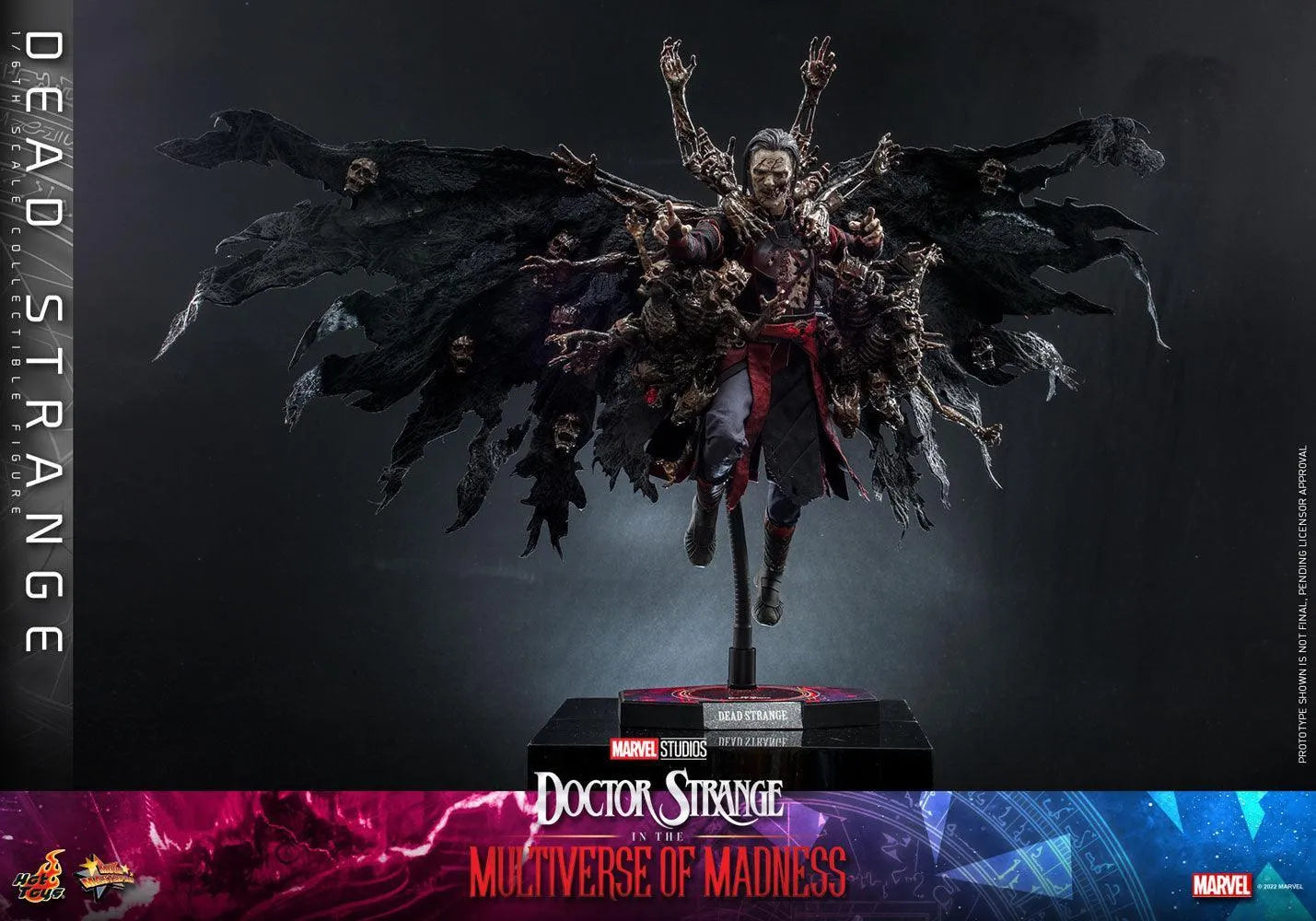 HOTMMS654 Doctor Strange 2: Multiverse of Madness - Dead Strange 1:6 Scale Action Figure - Sideshow Collectibles - Titan Pop Culture