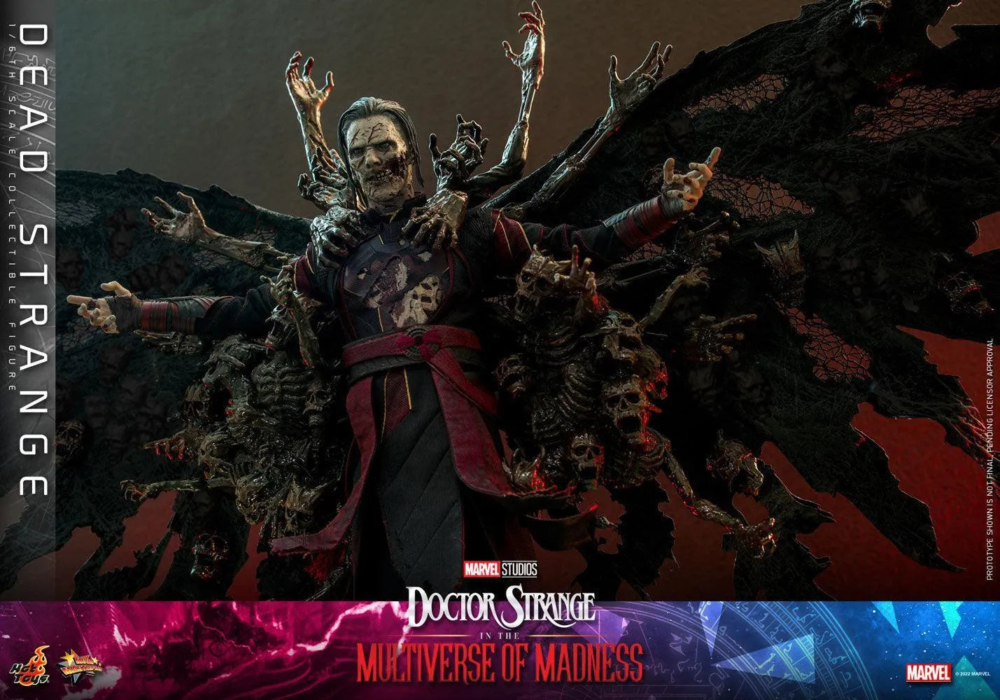 HOTMMS654 Doctor Strange 2: Multiverse of Madness - Dead Strange 1:6 Scale Action Figure - Sideshow Collectibles - Titan Pop Culture