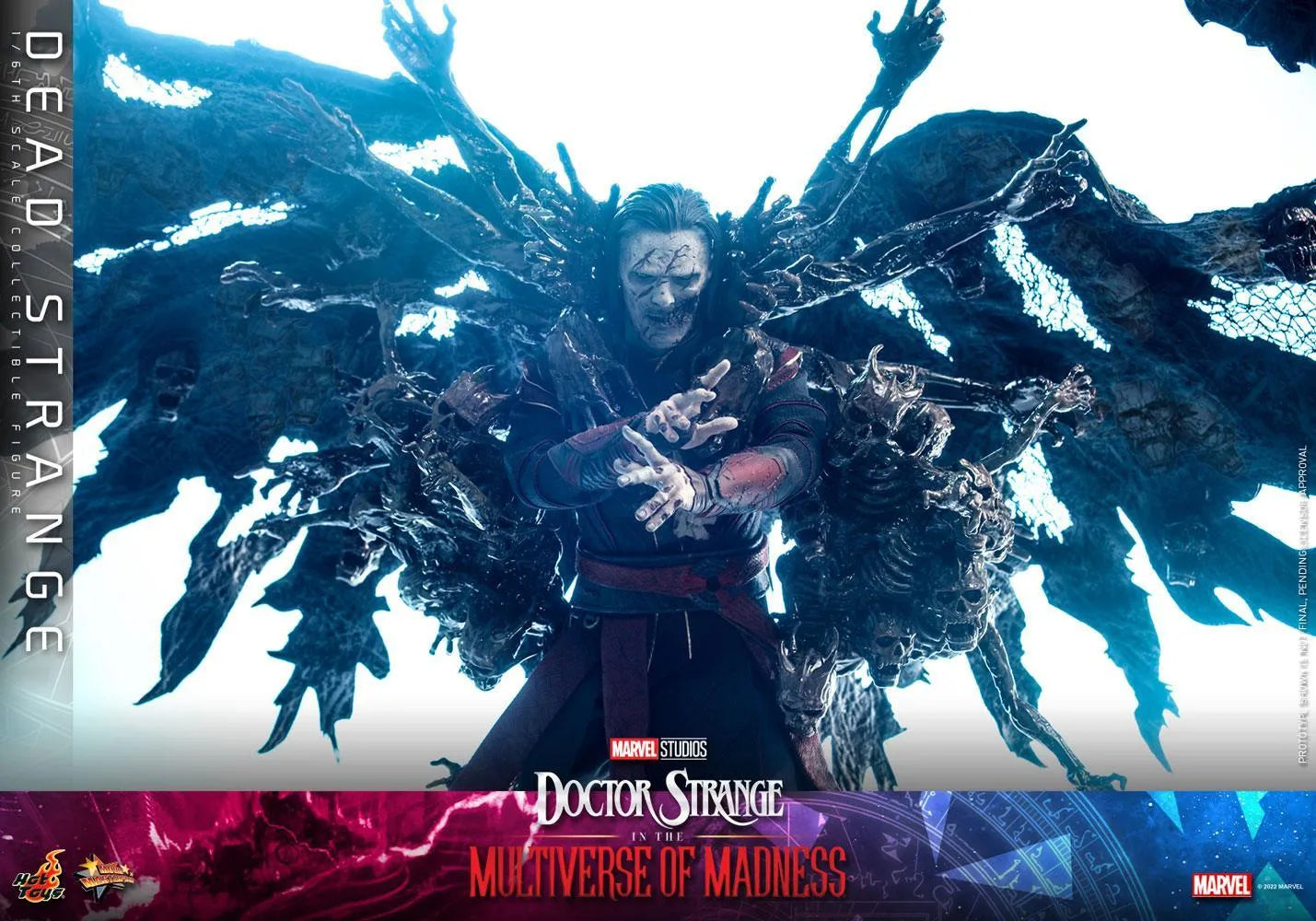 HOTMMS654 Doctor Strange 2: Multiverse of Madness - Dead Strange 1:6 Scale Action Figure - Sideshow Collectibles - Titan Pop Culture