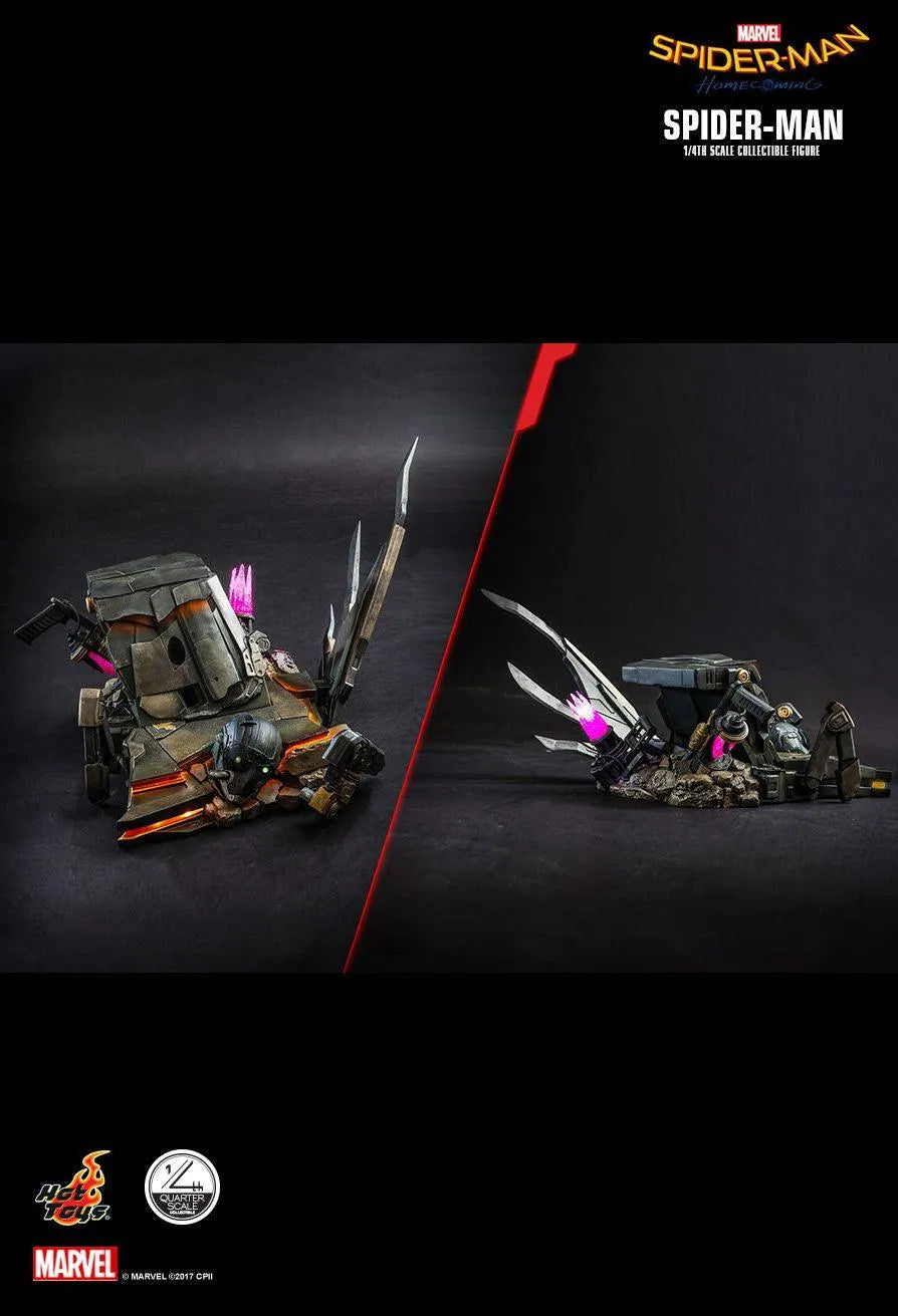 HOTQS014 Spider-Man: Homecoming - Spider-Man 1:4 Scale Action Figure - Hot Toys - Titan Pop Culture