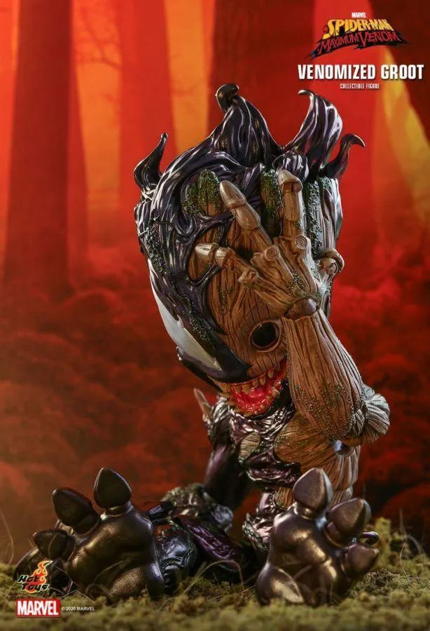 HOTTMS027 Venom - Venomized Groot 1:6 Scale Action Figure - Hot Toys - Titan Pop Culture