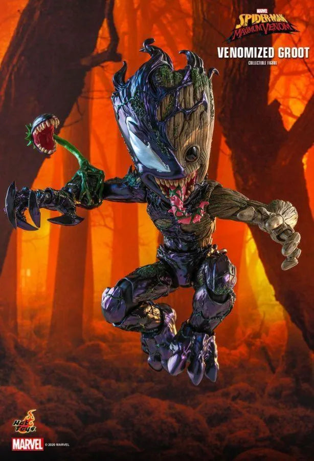 HOTTMS027 Venom - Venomized Groot 1:6 Scale Action Figure - Hot Toys - Titan Pop Culture