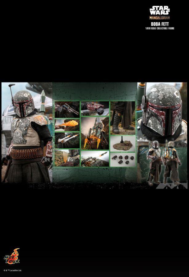 HOTTMS033 Star Wars: The Mandalorian - Boba Fett 1:6 Scale 12" Action Figure - Hot Toys - Titan Pop Culture