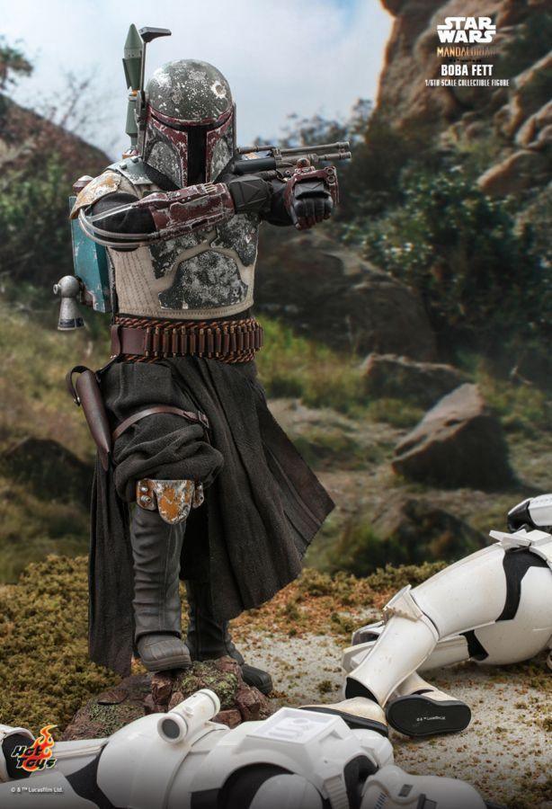 HOTTMS033 Star Wars: The Mandalorian - Boba Fett 1:6 Scale 12" Action Figure - Hot Toys - Titan Pop Culture