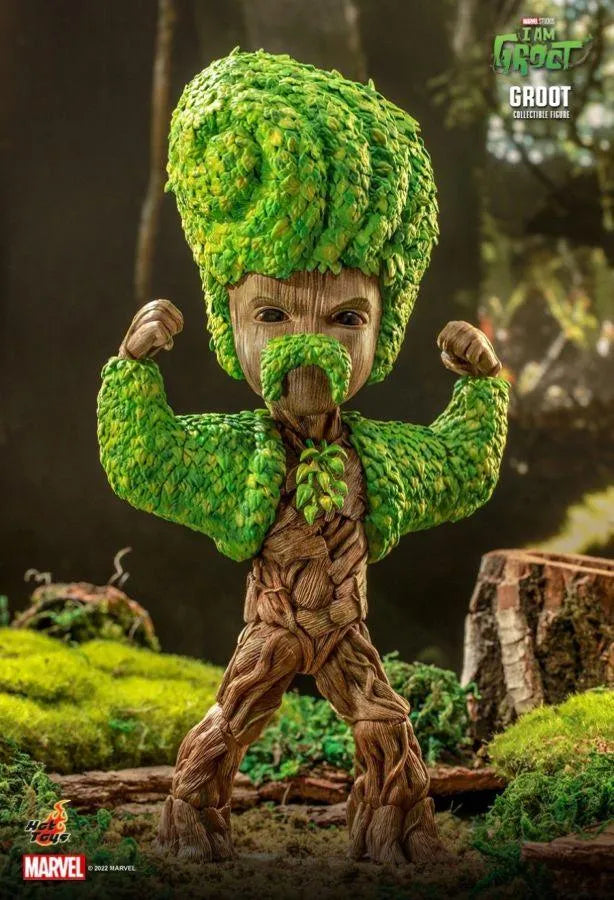 HOTTMS088 Guardians of the Galaxy - I Am Groot: Groot Collectible Action Figure - Hot Toys - Titan Pop Culture
