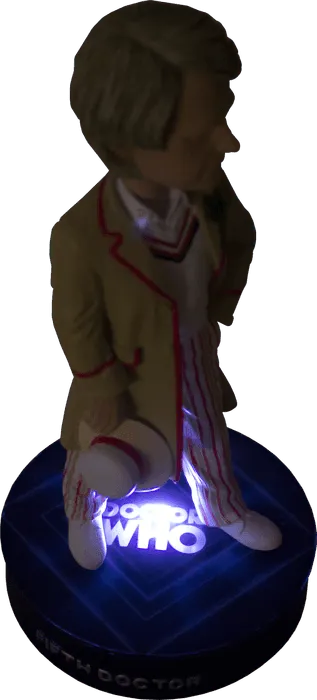 IKO0265 Doctor Who - 5th Doctor Bobble Head w/ Light Base - Ikon Collectables - Titan Pop Culture