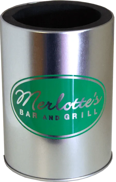 IKO0340 True Blood - Merlotte's Bar Metal Can Cooler - Ikon Collectables - Titan Pop Culture