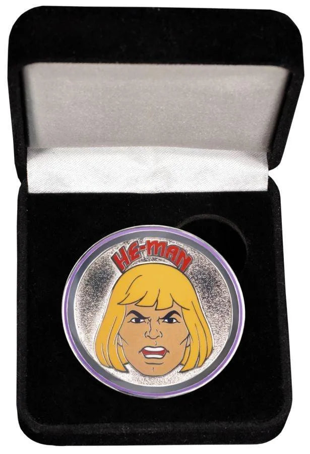 IKO1688 Masters of the Universe - He Man Challenge Coin - Ikon Collectables - Titan Pop Culture