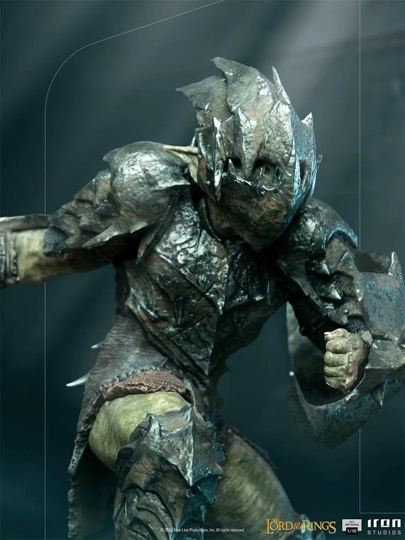 IRO27801 The Lord of the Rings - Orc Armored 1:10 Scale Statue - Iron Studios - Titan Pop Culture