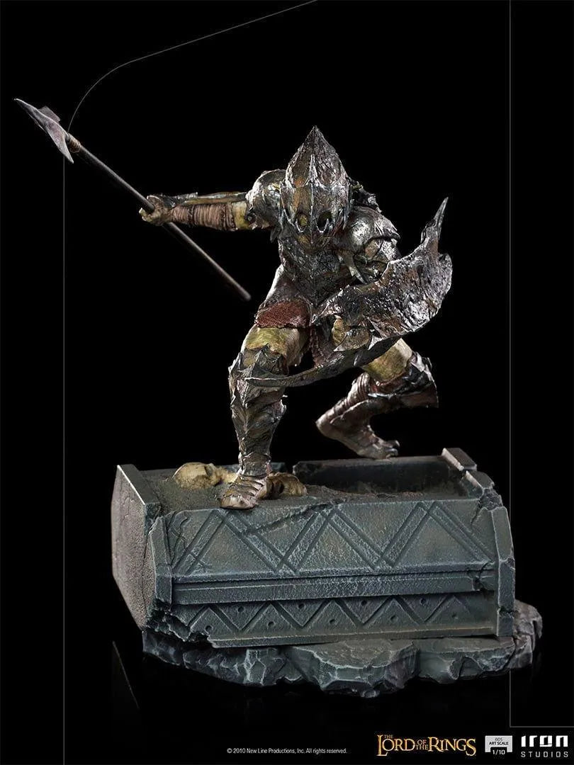 IRO27801 The Lord of the Rings - Orc Armored 1:10 Scale Statue - Iron Studios - Titan Pop Culture