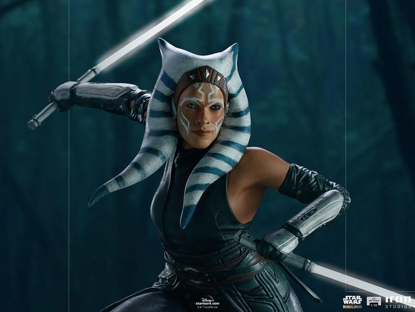 IRO28563 Star Wars - Ahsoka Tano 1:10 Scale Statue - Iron Studios - Titan Pop Culture