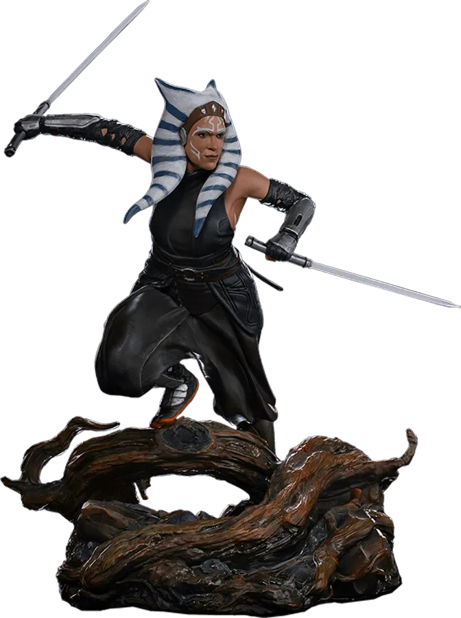 IRO28563 Star Wars - Ahsoka Tano 1:10 Scale Statue - Iron Studios - Titan Pop Culture
