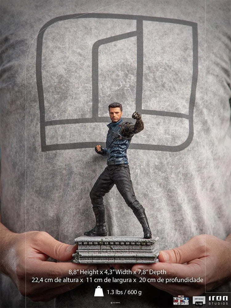 IRO28877 Falcon and the Winter Soldier - Bucky Barnes 1:10 Scale Statue - Iron Studios - Titan Pop Culture