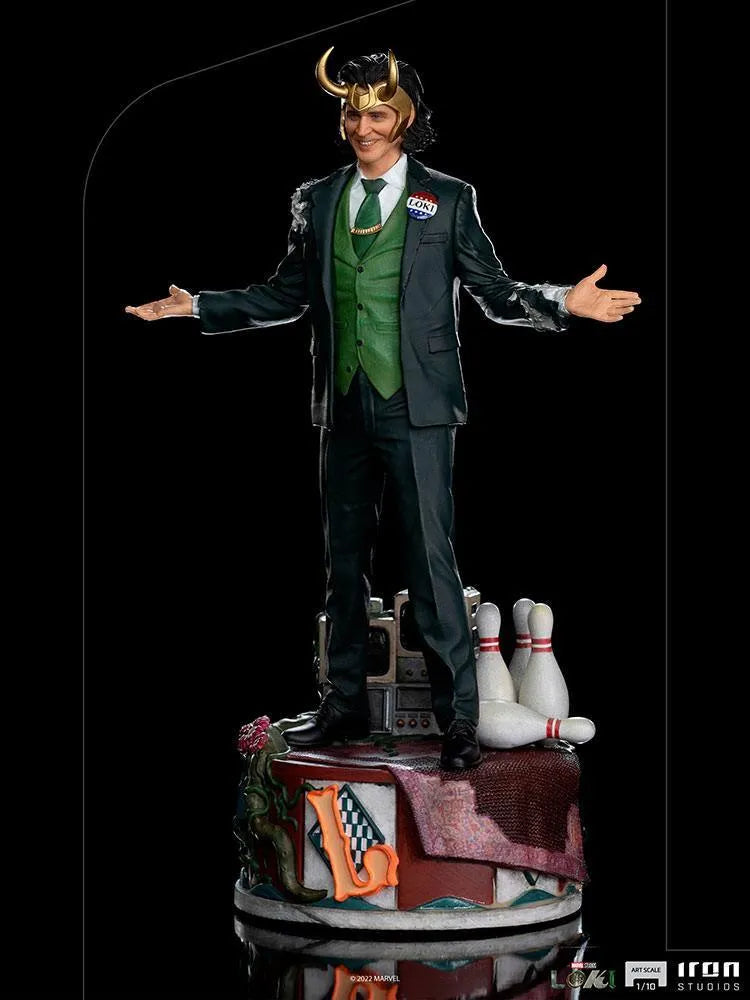 IRO28907 Loki (TV) - President Loki Variant 1:10 Scale Statue - Iron Studios - Titan Pop Culture