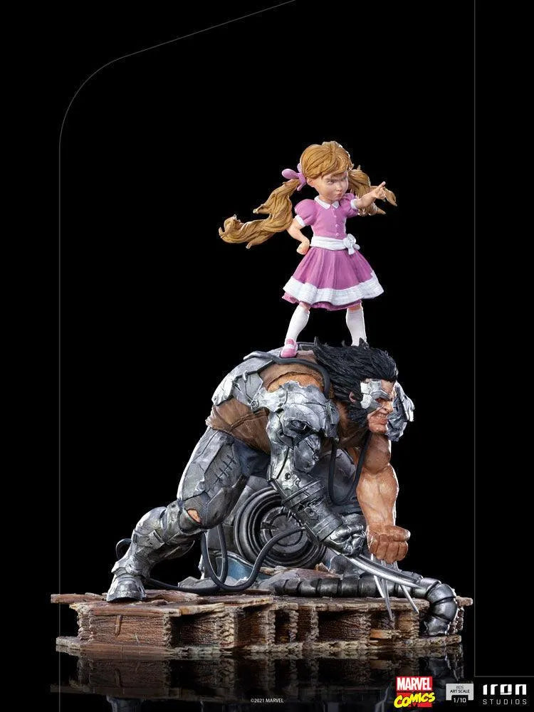IRO29126 Marvel Comics - Albert & Elsie-Dee 1:10 Scale Statue - Iron Studios - Titan Pop Culture