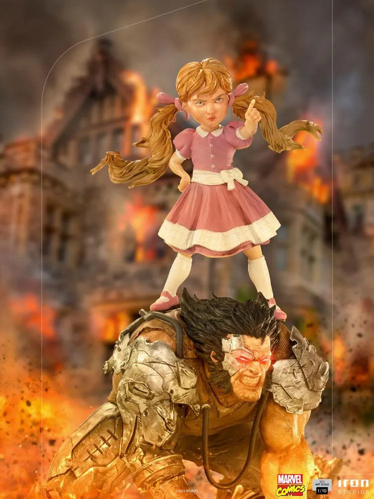 IRO29126 Marvel Comics - Albert & Elsie-Dee 1:10 Scale Statue - Iron Studios - Titan Pop Culture