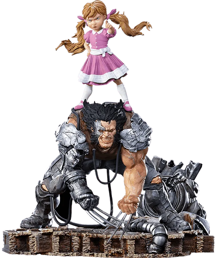 IRO29126 Marvel Comics - Albert & Elsie-Dee 1:10 Scale Statue - Iron Studios - Titan Pop Culture