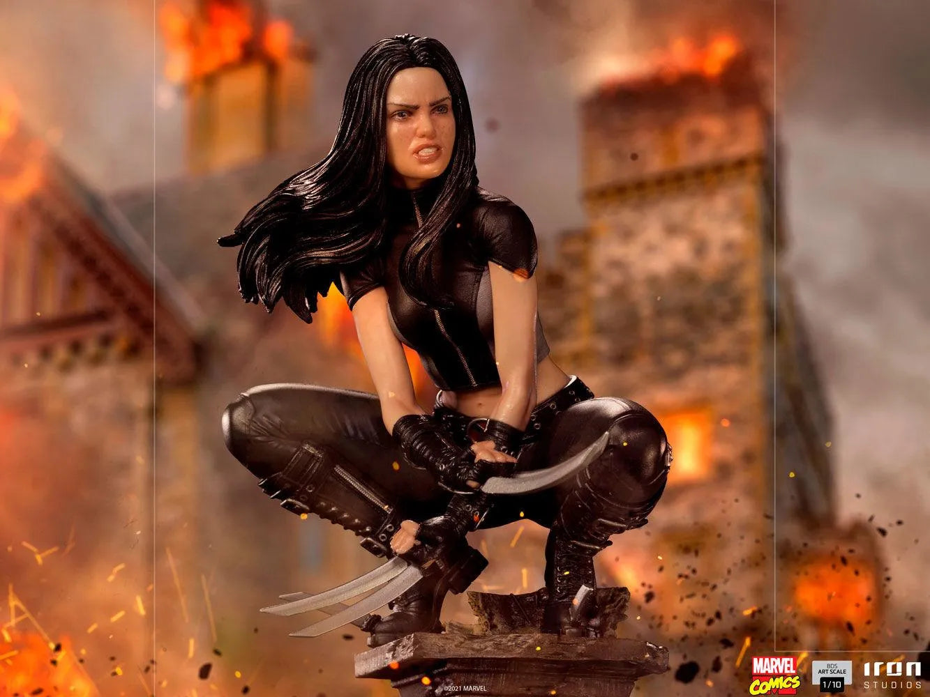 IRO29133 Marvel Comics - X-23 1:10 Scale Statue - Iron Studios - Titan Pop Culture