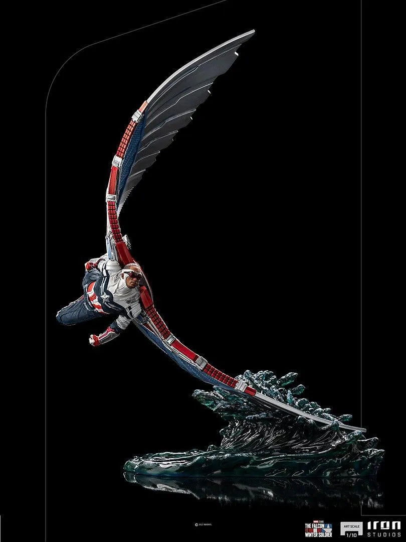 IRO29515 Falcon and the Winter Soldier - Sam Wilson Deluxe 1:10 Scale Statue - Iron Studios - Titan Pop Culture